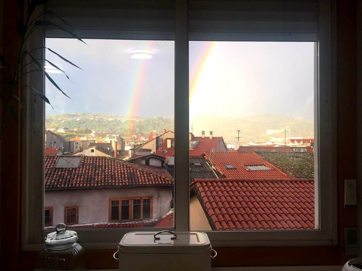 Duplex Luminoso Con Vistas En El Centro De Ourense Apartment ภายนอก รูปภาพ