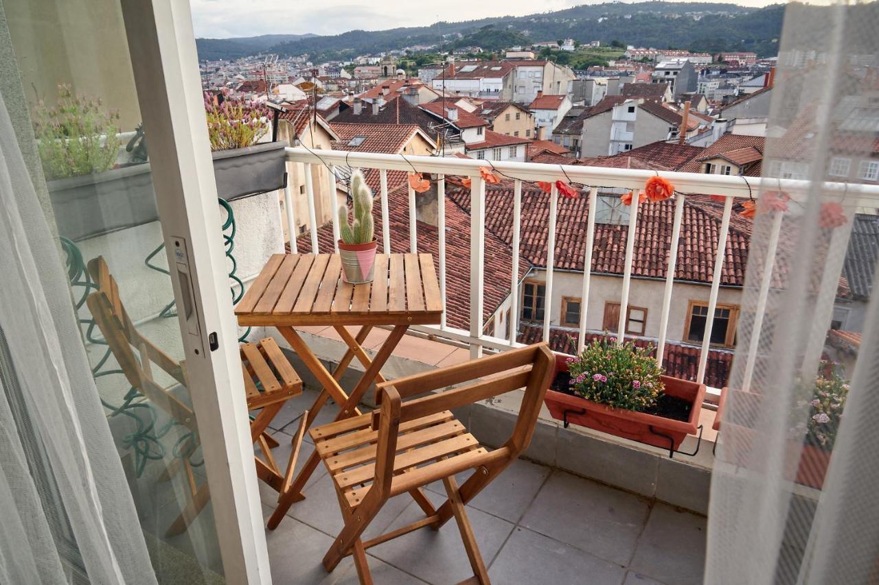 Duplex Luminoso Con Vistas En El Centro De Ourense Apartment ภายนอก รูปภาพ